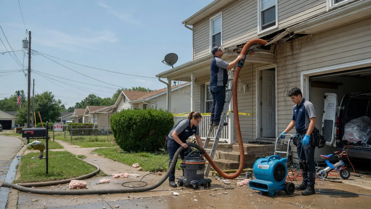 Water Damage Restoration in Frankford, MO near me